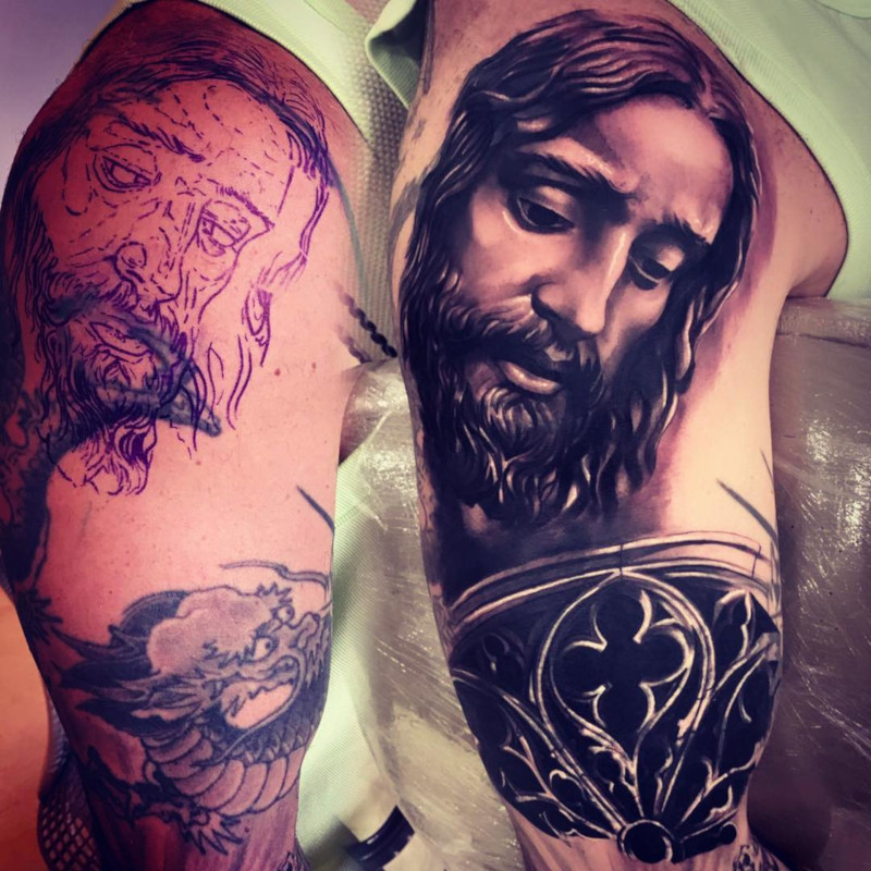 Marcos Mion mostra nova tatuagem / Foto: Reprodução Instagram