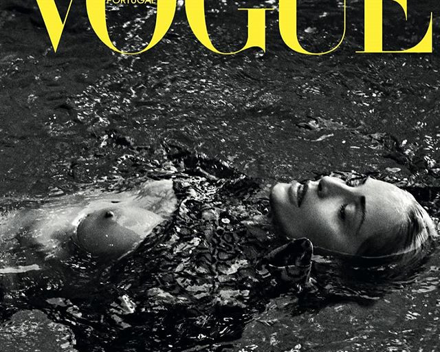 Sharon Stone posa para a Vogue Portugal / Foto: Reprodução Instagram