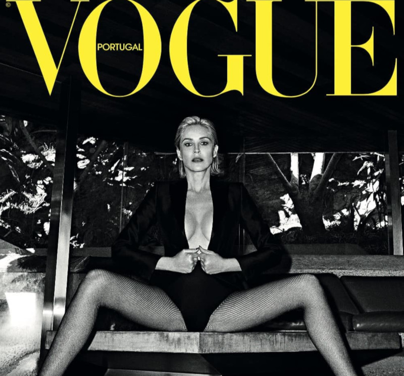 Sharon Stone posa para a Vogue Portugal / Foto: Reprodução Instagram