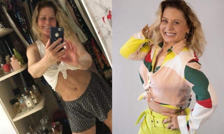 Aos Anos Vera Fischer Posa De Lingerie E Mostra Barriga Chapada