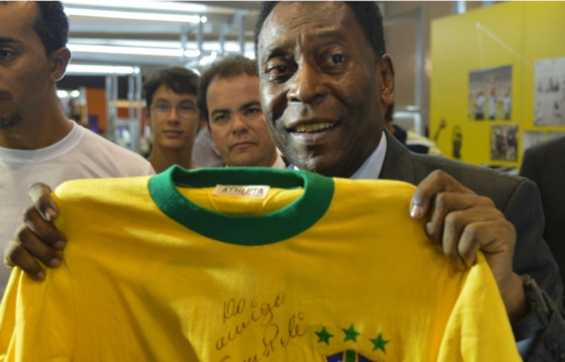 O ex-jogador de futebol Pelé