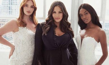 Ashley Graham cria coleção de vestidos de noiva para todos os corpos
