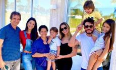 Irmão de Andressa Suita manda indireta para Gustavo Lima na foto em família