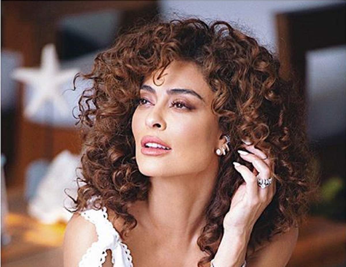 Juliana Paes encanta os seguidores com seus cachos: 