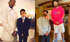Will Smith exibe foto rara e posa com o filho mais velho, Trey Smith: "faz 28 anos"