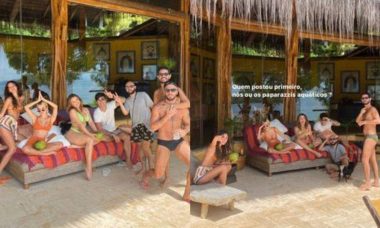 Manu Gavassi e Bruna Marquezine brincam com paparazzis na ilha privativa, veja as fotos