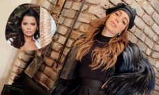 Anitta posa em look todo preto e Maraisa baba: "me empresta essa roupa?". (Foto: Reprodução/Twitter/Instagram)