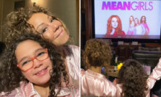 Mariah Carey aproveita "noite das meninas" com a filha
