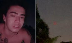 Whindersson Nunes registra OVNI no céu: "Foi muito doido"
