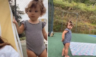 Tatá Werneck se derrete por Clara Maria dançando: "Não aguento"