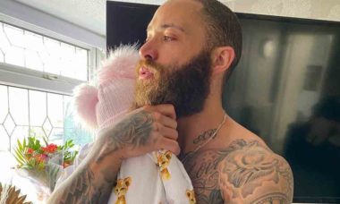 Astro de reality show lamenta morte da filha de apenas 8 meses. Foto: reprodução Instagram