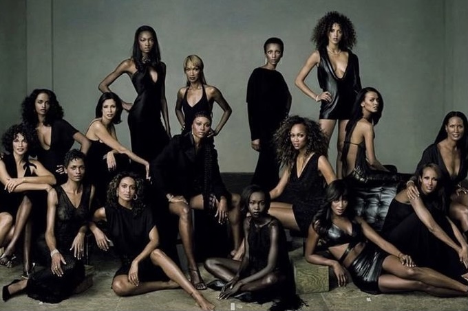 Naomi Campbell posta clique de ensaio ao lado de Tyra Banks e Iman: "Celebração"