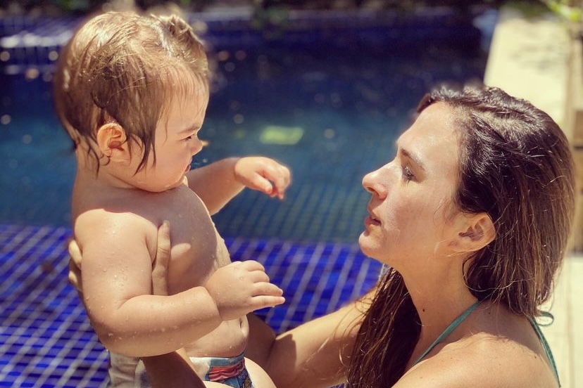 Tatá Werneck se revolta com meme da filha: "Escroto"