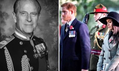 Harry e Meghan Markle lamentam a morte de Príncipe Philip