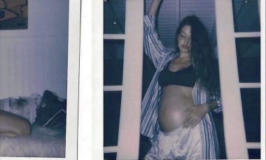 Gigi Hadid encanta a web com novos cliques da gravidez de Khai