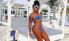Ludmilla posa de biquíni em resort com diárias de até R$ 5 mil no Caribe
