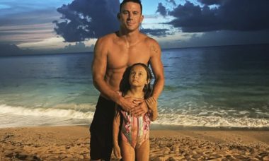 Channing Tatum mostra o rosto da filha de 8 anos pela primeira vez: "Meu mundo"