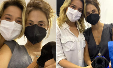 Fernanda Gentil e esposa adotam cachorrinha: "Nossa primeira filha"