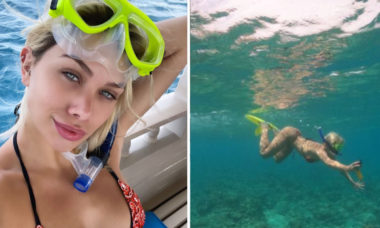 Flávia Pavanelli curte mergulho nas Maldivas: "Venci o medo"