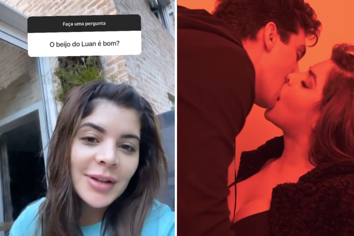 Gkay avalia beijo de Luan Santana Tá de parabéns Instafamosos