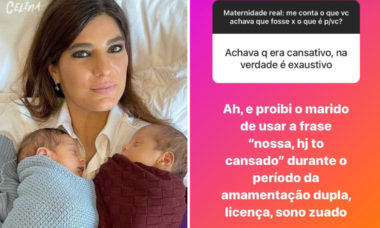 Andreia Sadi conta como é ser mãe de primeira viagem: "Tem manual, não"