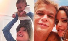 Esposa de Fabio Assunção posta clique raro com a filha: 'todo meu mundo'