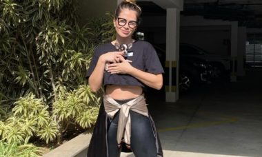 Fani Pacheco se derrete por cachorrinho: "Meu primeiro pet e primeiro filho"