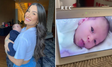 Bebê de Bianca Andrade acorda olhando para a câmera: "Filho de Boca Rosa mesmo"