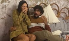 Thaila Ayala exibe momento em que Renato Góes descobre sua gravidez