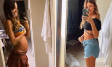 Grávida de 5 meses, Thaila Ayala diz que a barriga "sumiu" de um dia pro outro