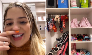 Viih Tube mostra closet de seus cachorros: "Eu mimo demais"