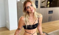 Chiara Ferragni posa de lingerie sensual e é criticada: 'devia ter vergonha'