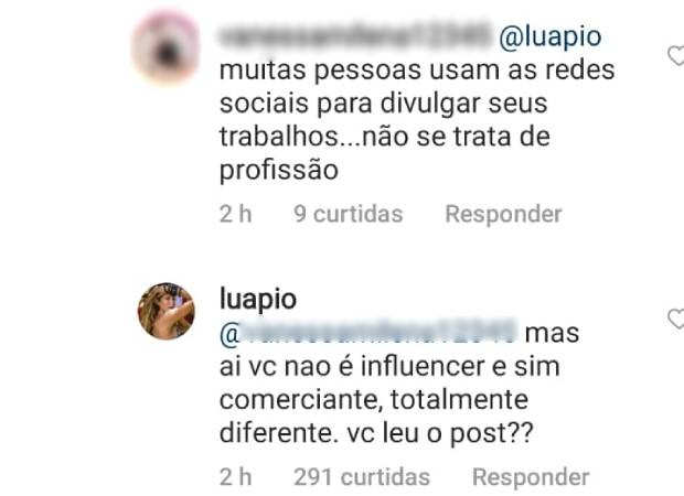 Luana Piovani faz crítica a influencers: 'estúpidos transformados em ídolos' (Foto: Reprodução/Instagram)