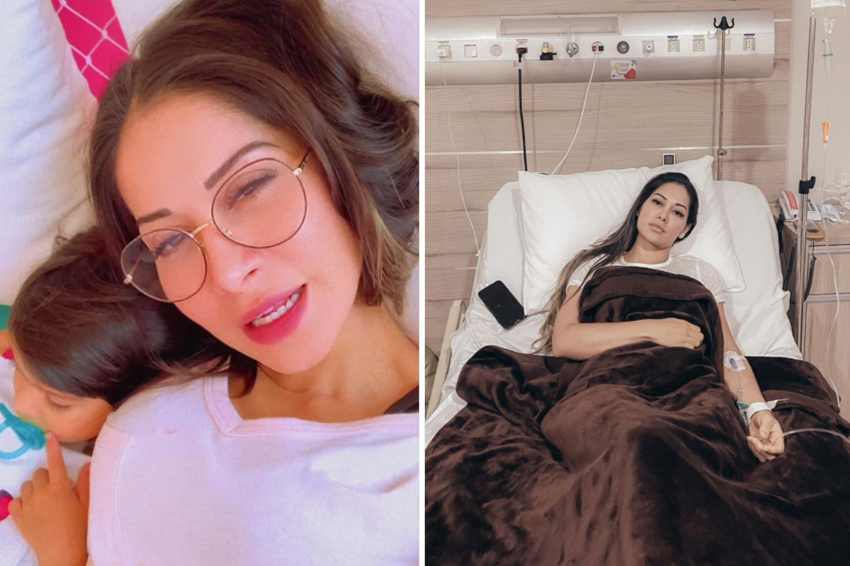 Mayra Cardi celebra alta do hospital após intoxicação alimentar