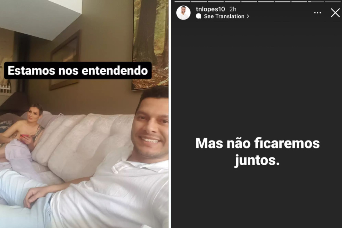 Andressa Urach e Thiago Lopes se reencontram após divórcio: "Estamos nos entendendo"