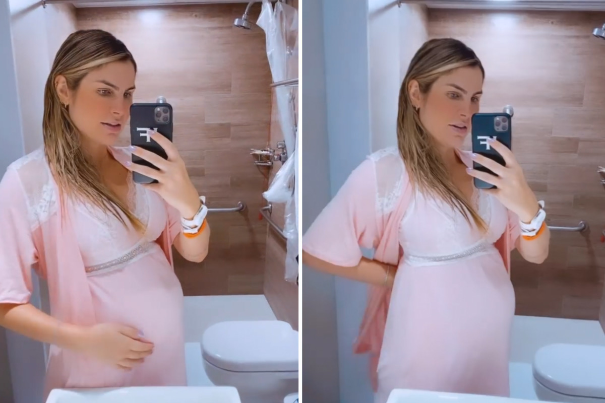 Julia Faria mostra barriga após dar à luz: "Seguimos grávidas"