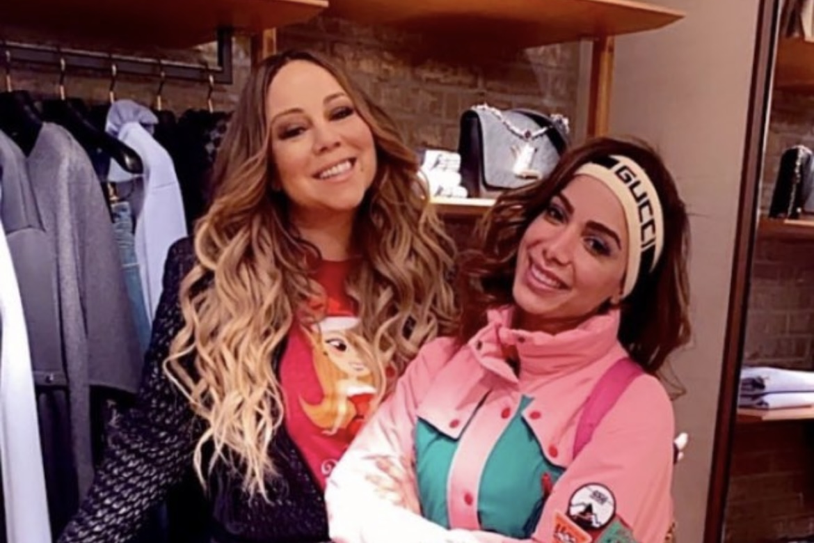 Anitta relembra dia em que conheceu Mariah Carey: "Melhor do que eu esperava"