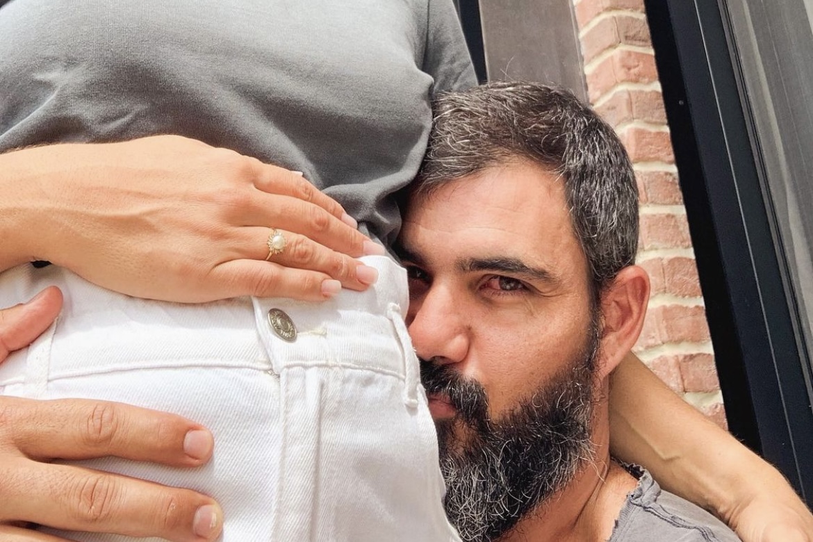 Juliano Cazarré está esperando o quinto filho: "Baby a caminho"