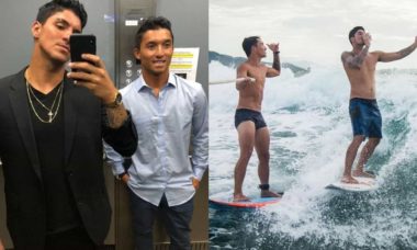 Amigo de Medina desabafa após fim de casamento do surfista: '2 anos sem falar com você'