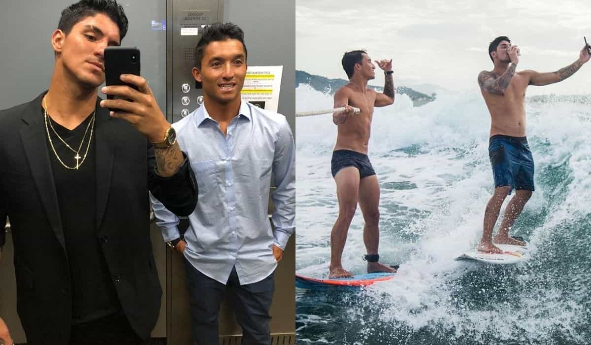 Amigo de Medina desabafa após fim de casamento do surfista: '2 anos sem falar com você'