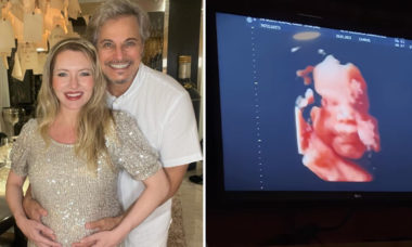 Edson Celulari mostra rostinho da filha em ultrassom 3D: "Garota sapeca"