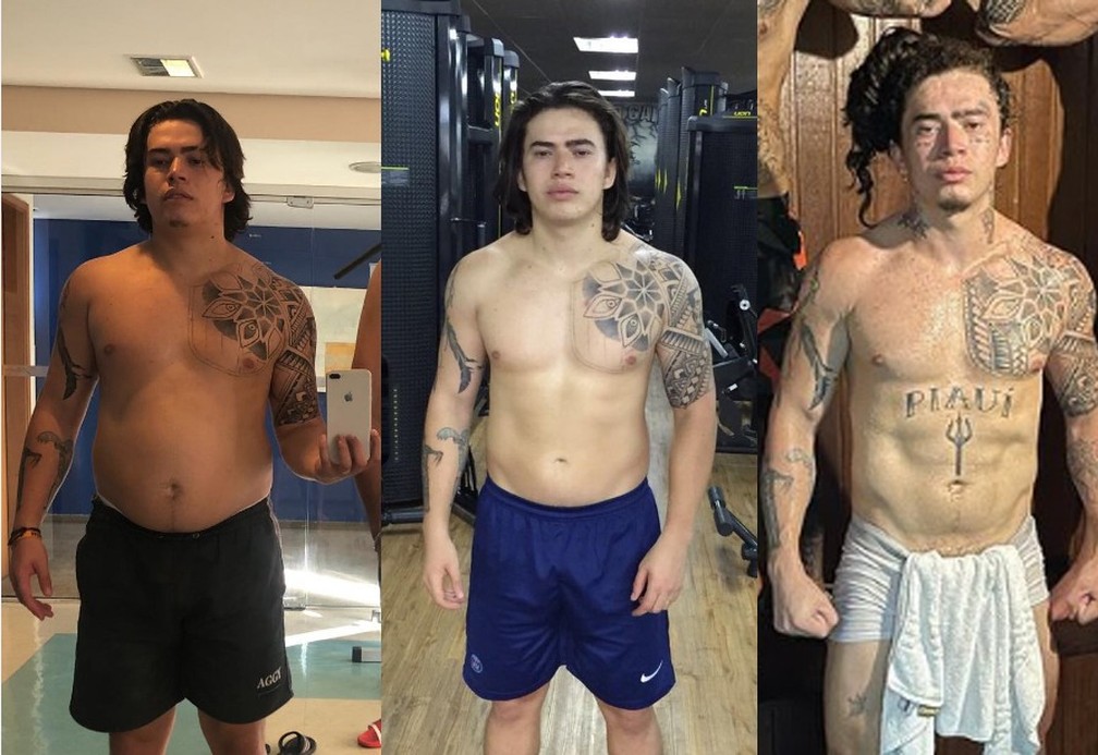 Whindersson Nunes exibe mudança no corpo após perder 32 quilos (Foto: Reprodução/Instagram)