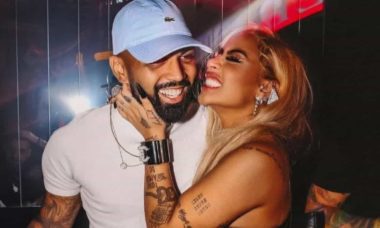 Gabigol e Rafaella Santos posam juntos e anunciam: 'estamos de volta'