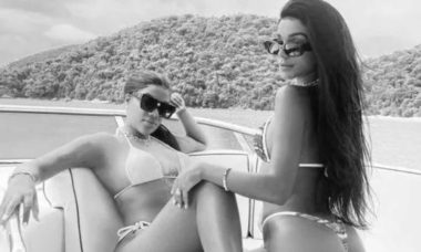 Ludmilla posa com Brunna Gonçalves em passeio de barco: 'preferida'