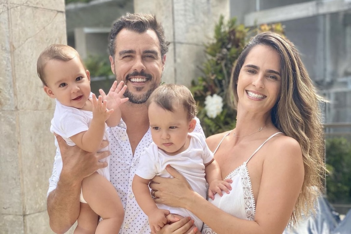 Marcella Fogaça celebra primeiro aniversário das filhas gêmeas: "Gratidão infinita"