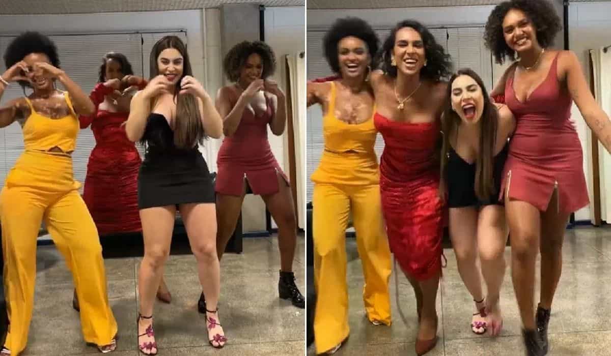 'Comadres'! Naiara Azevedo surge dançando hit com as amigas do BBB