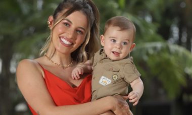 Após separação de Lucas Lucco, Lorena Carvalho se muda para nova casa com o filho