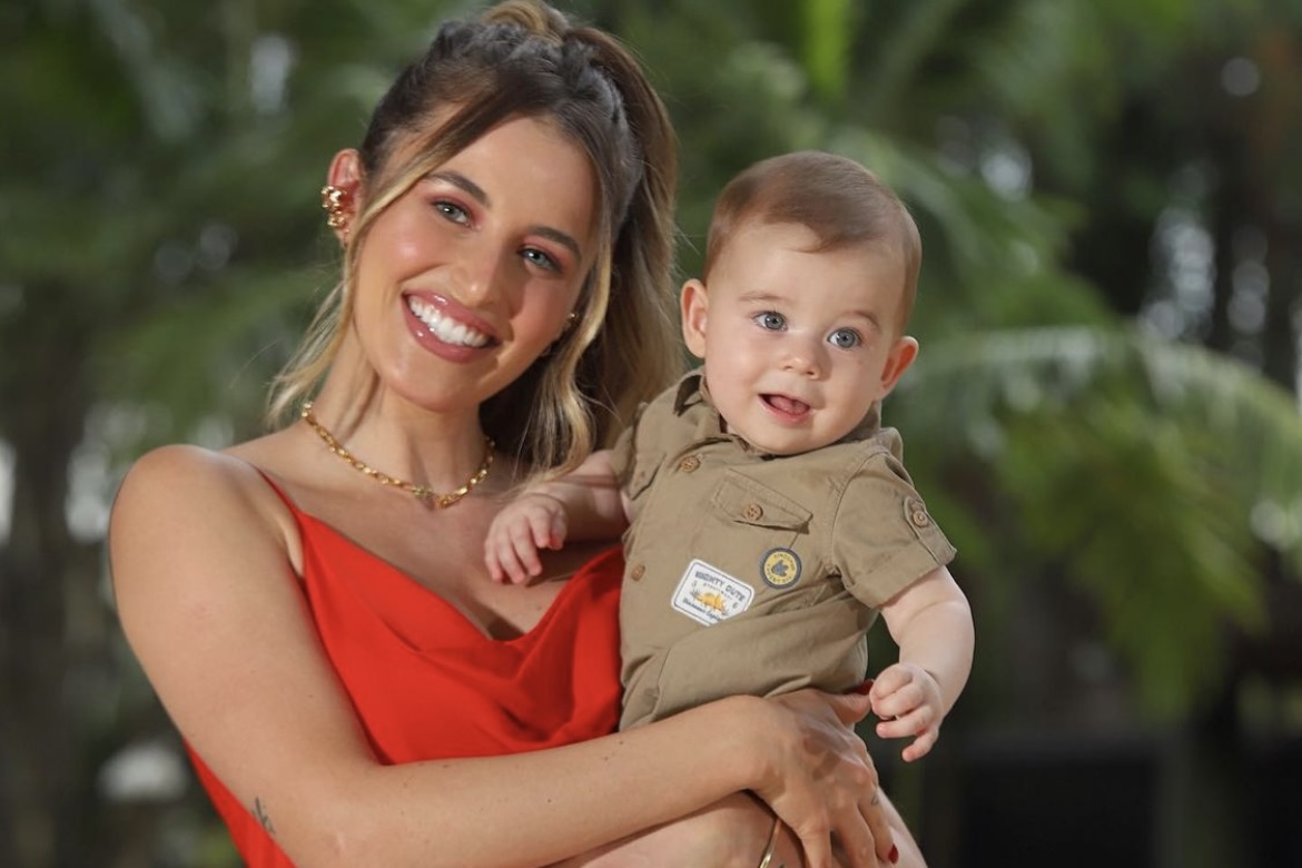 Após separação de Lucas Lucco, Lorena Carvalho se muda para nova casa com o filho