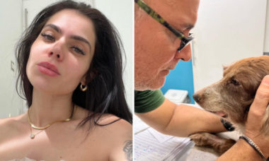 Thaís Vasconcellos se despede do cachorro da família: "Dia mais difícil da minha vida"