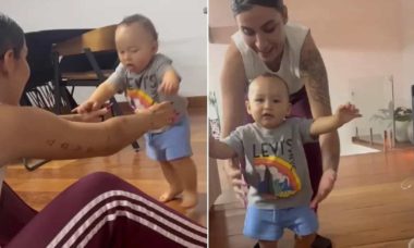 Bianca Andrade exibe os primeiros passos do filho: 'maior felicidade'